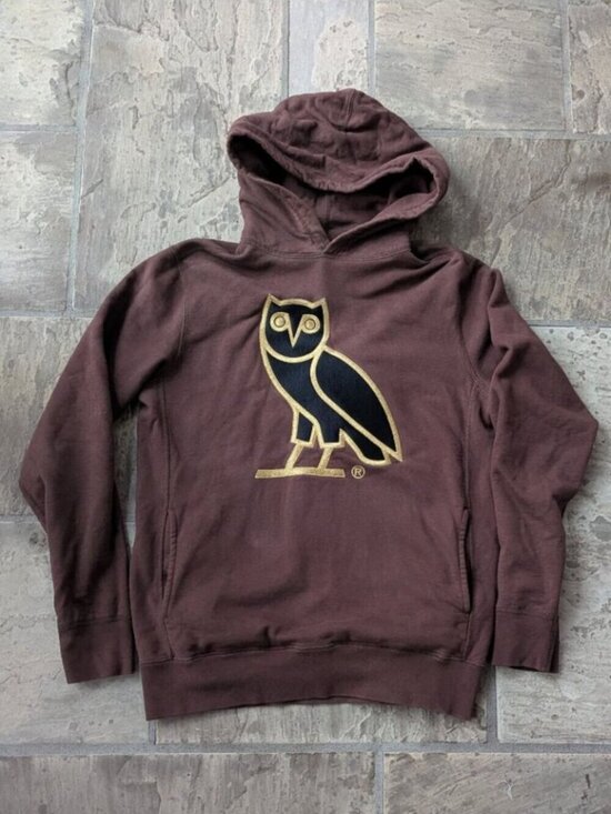 OVO Other - OVO Havana Brown Hoodie Owl Logo (MEDIUM)